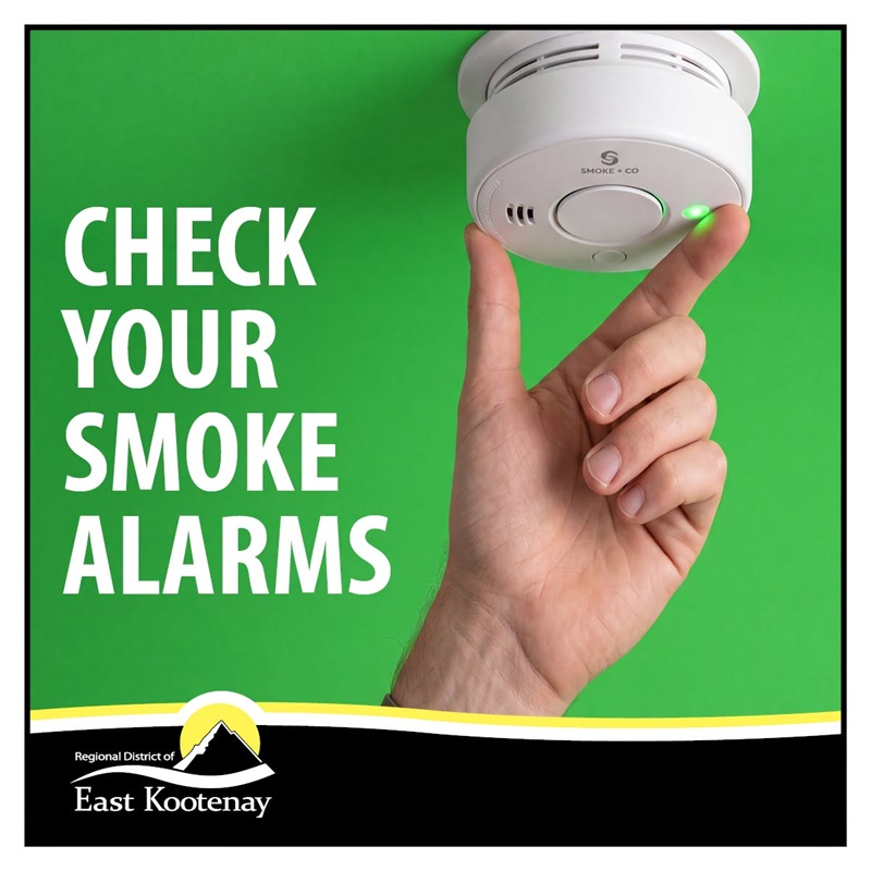 East Kootenay residents urged to test smoke alarms
