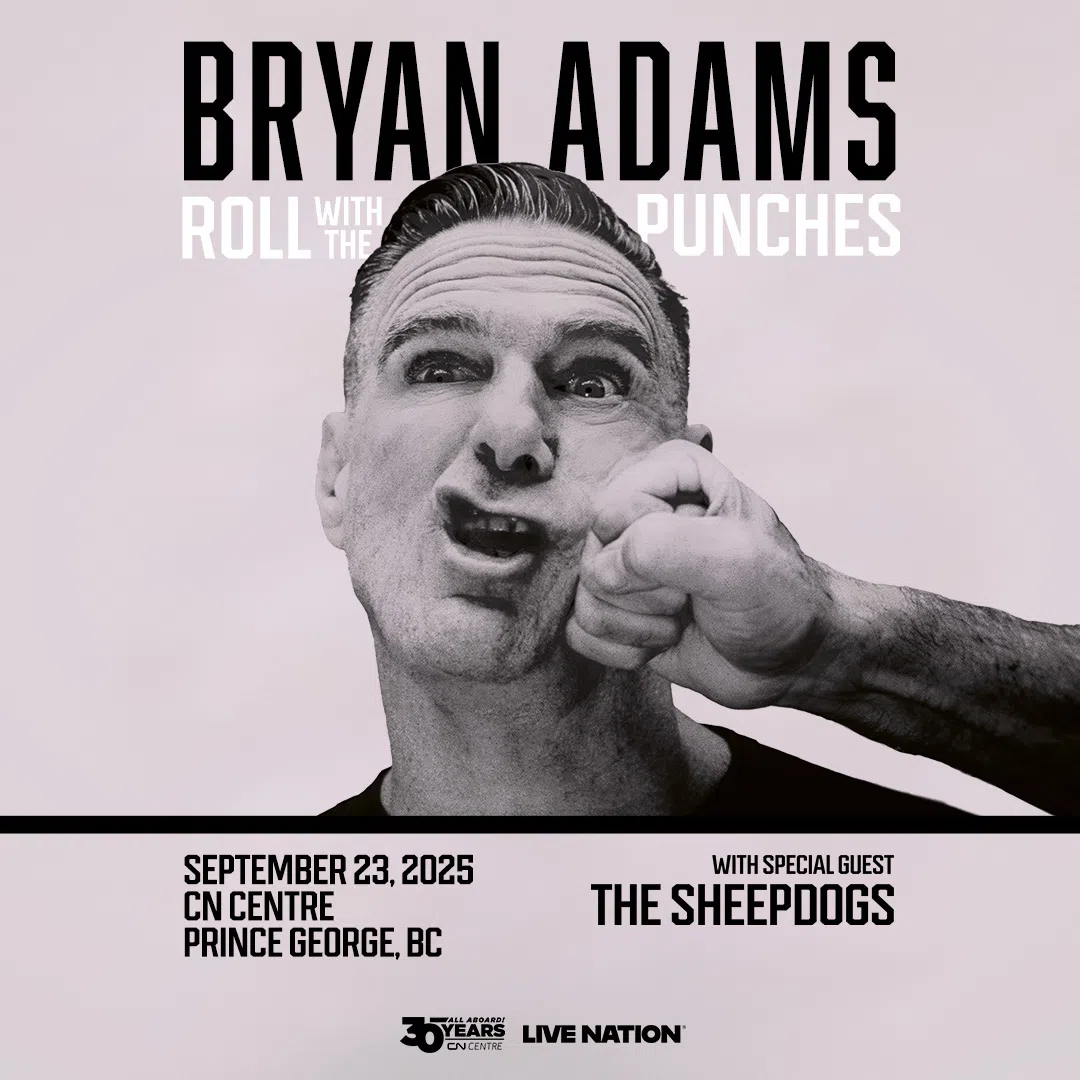 Bryan Adams is Coming to Prince George!
