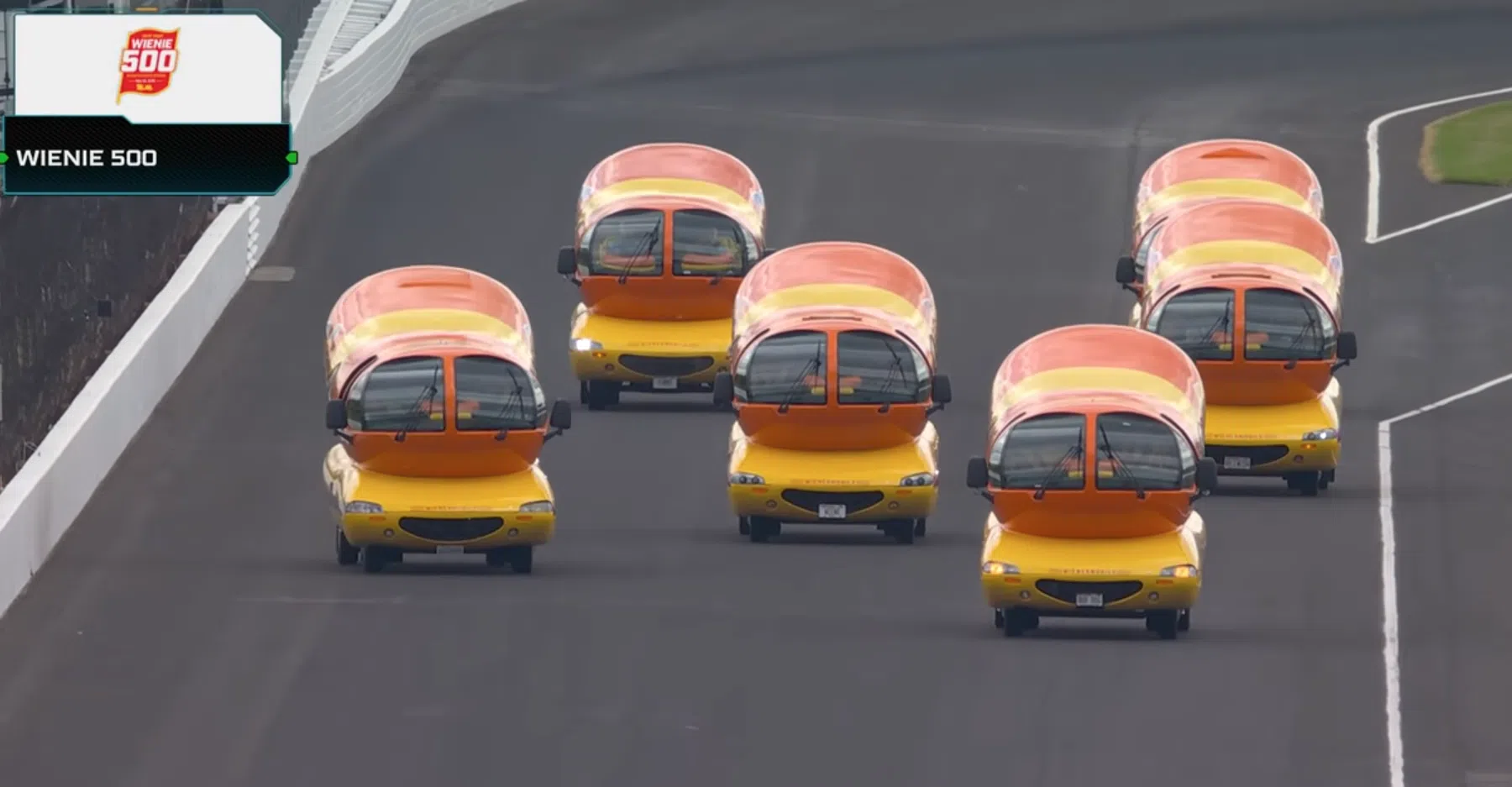 High speed hotdogs......