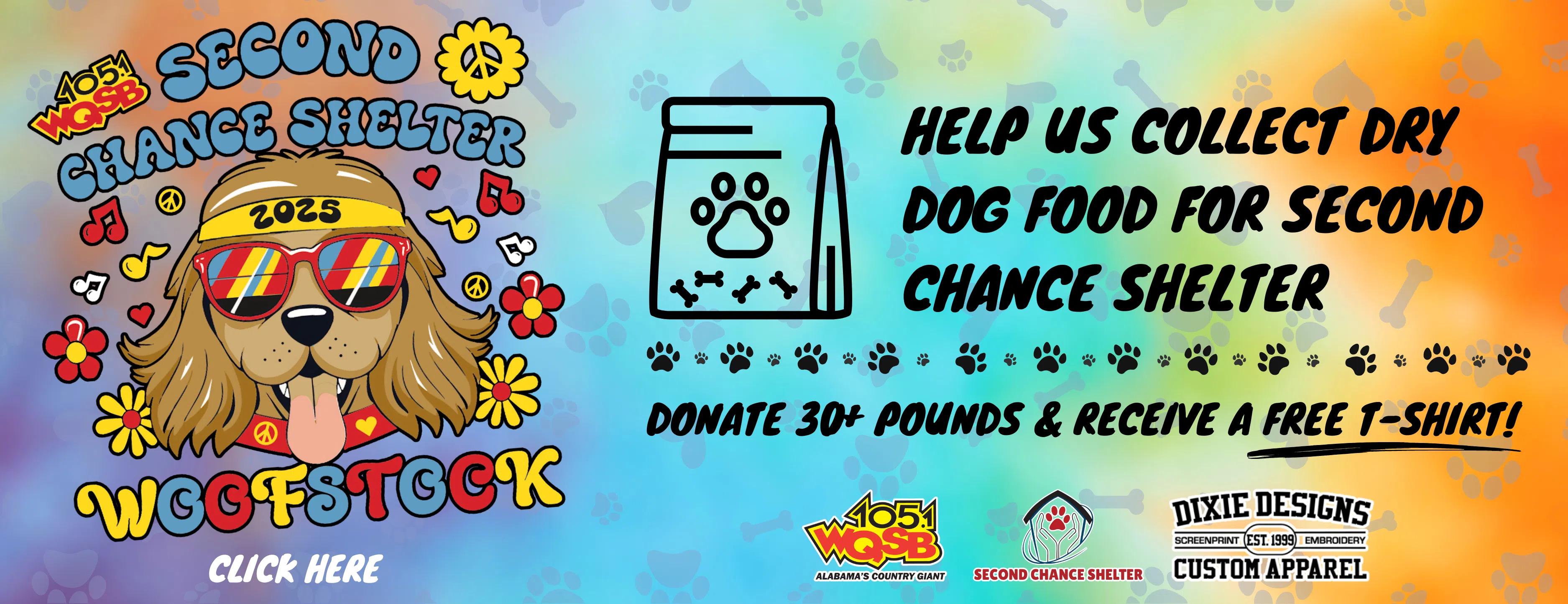 Feature: https://sandmountainbroadcasting.com/woofstock/