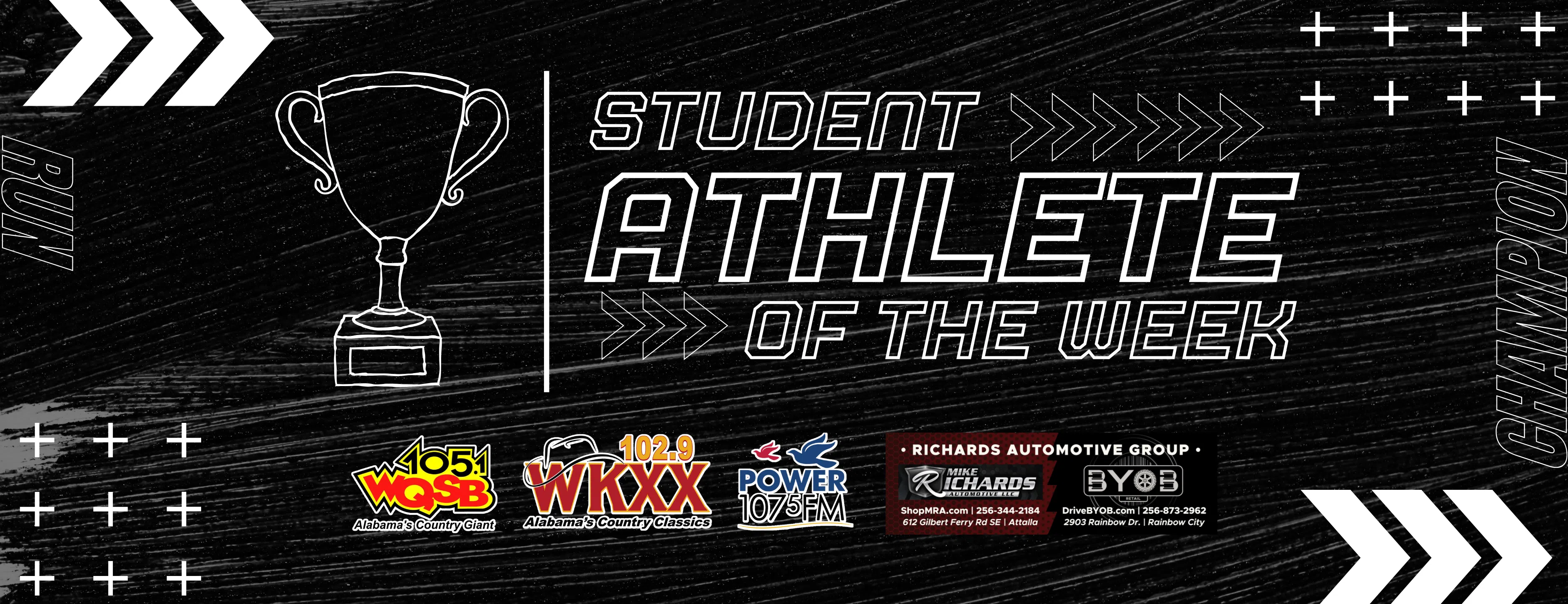 student athlete of the week