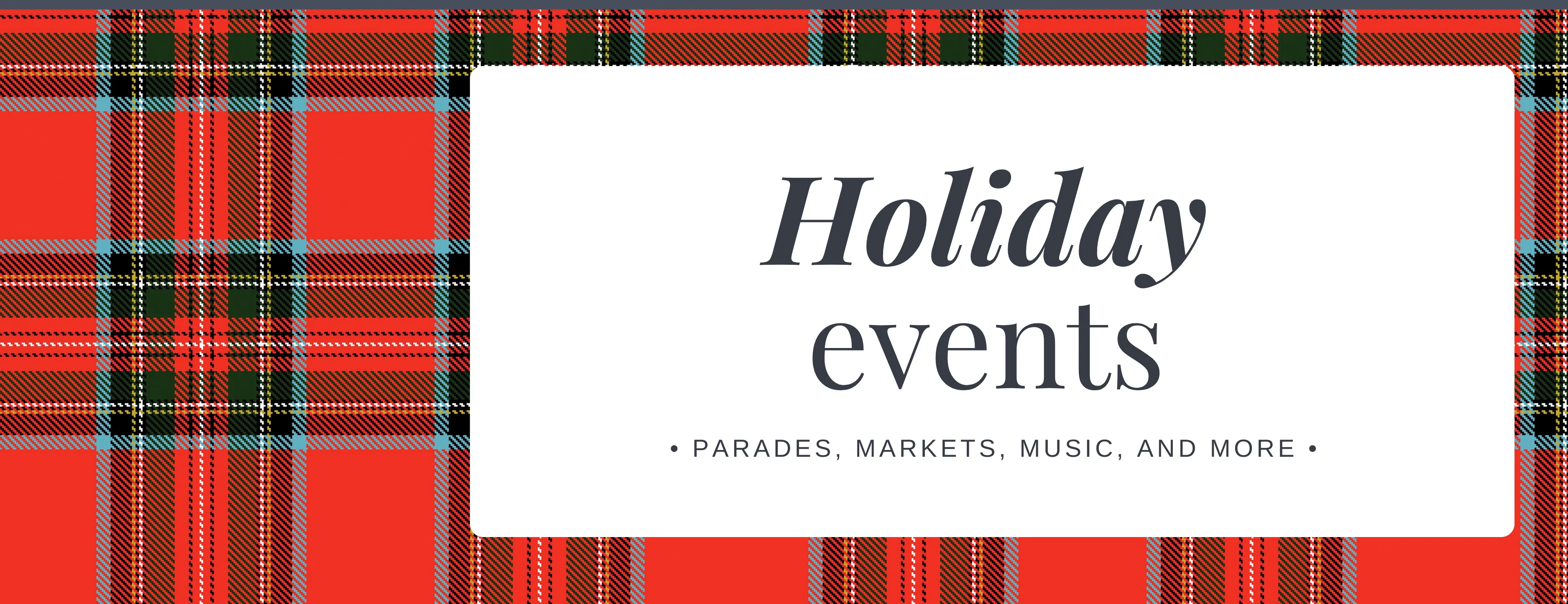 holiday events