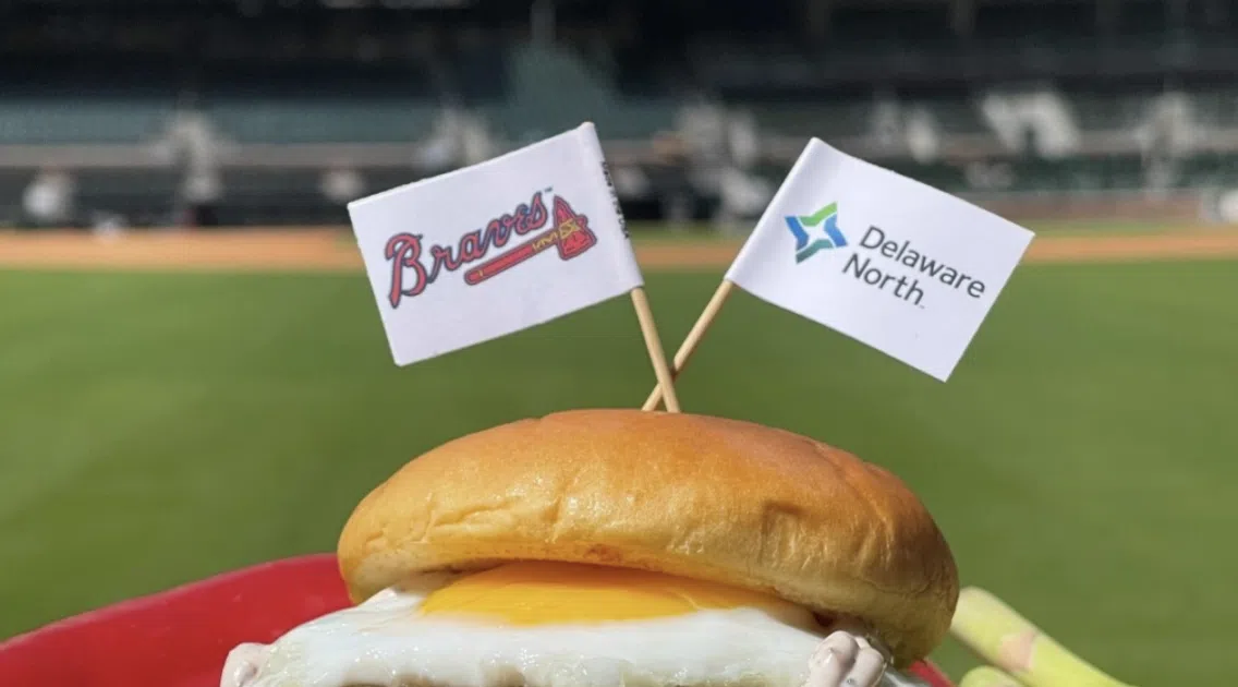 THE ATLANTA BRAVES ARE SELLING A 151 BURGER AT CONCESSION STANDS