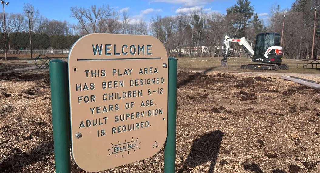 Marshfield Parks and Recreation Department Removing Playground