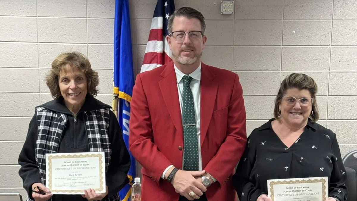 Colby School Superintendent Recognize to Staff Members with Board ...