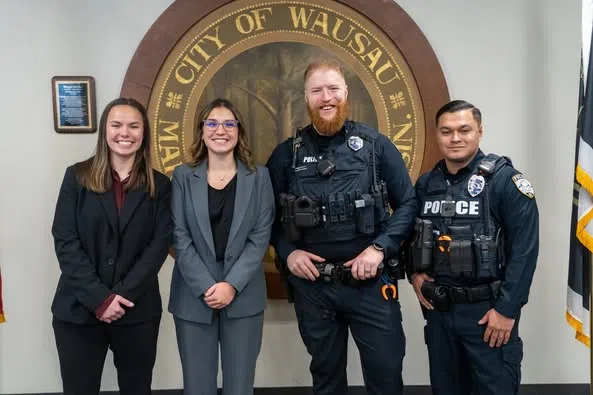 Wausau Police Department Holds Swearing-in Ceremony 