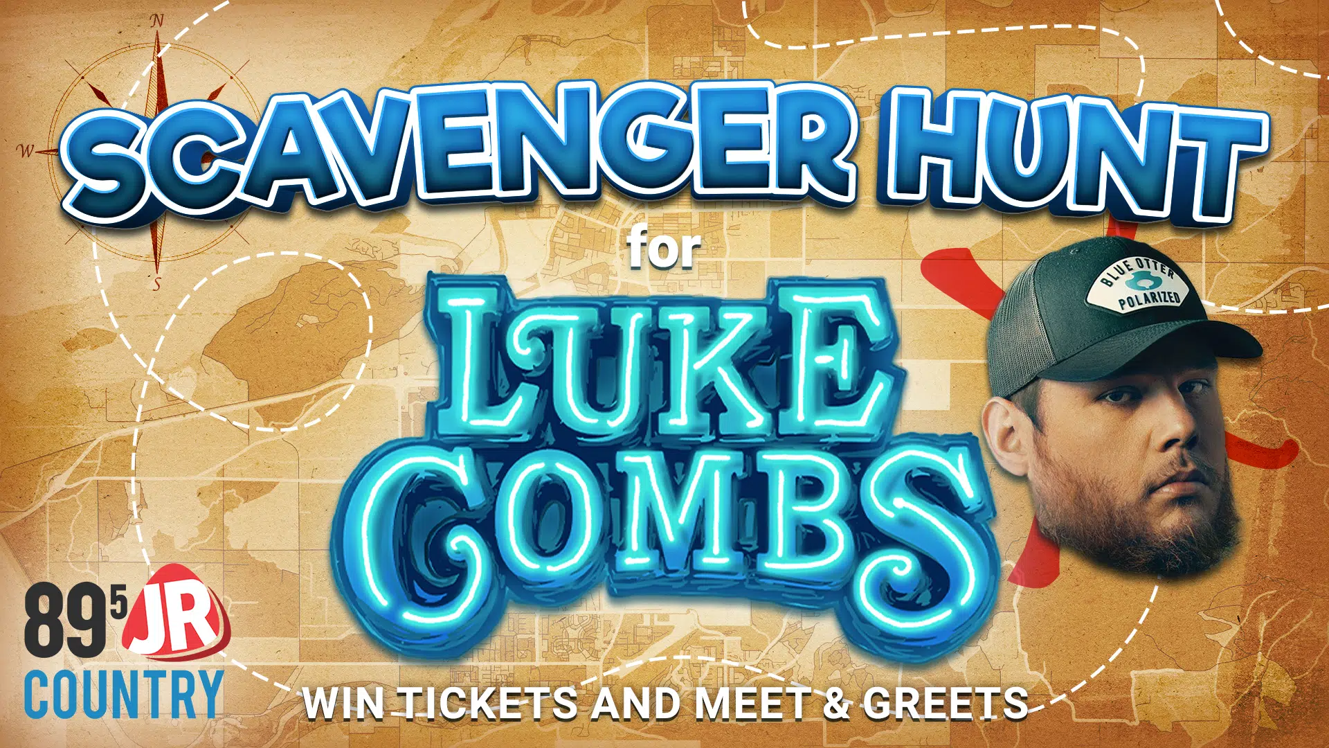 Scavenger Hunt for Luke Combs Meet & Greets!