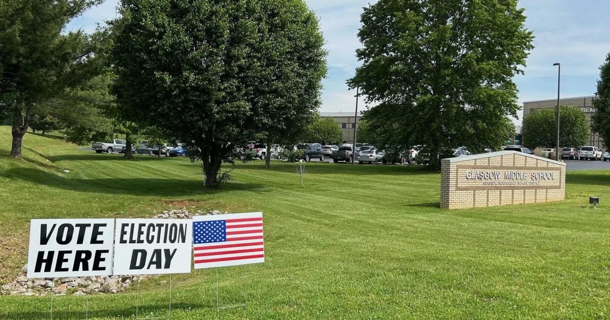 PHOTO: Glasgow Middle school is one of nine voting locations in Barren ...