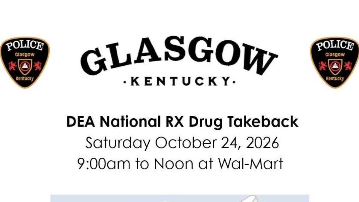Glasgow police organize prescription drug take-back at Walmart