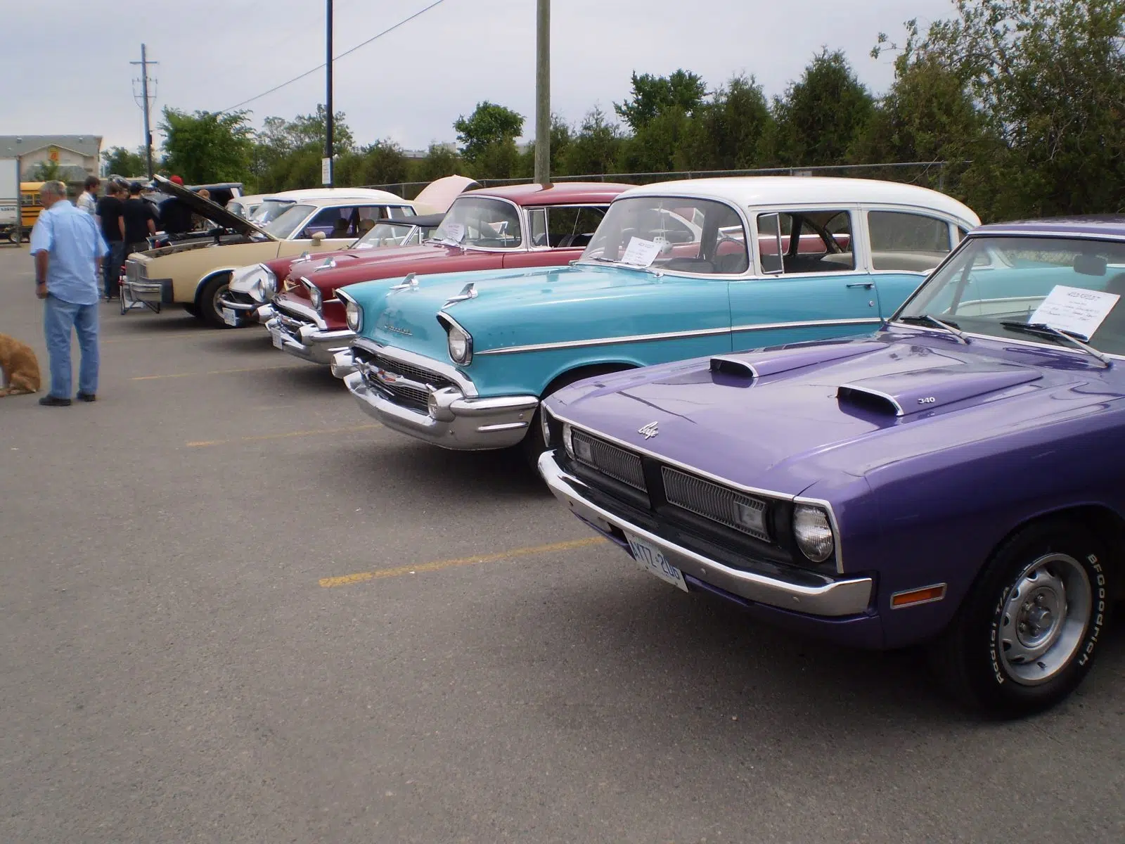 Classic Car Show at Fort Frances GM