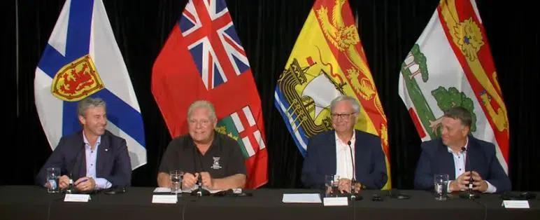 Four Premiers Discuss Healthcare In Moncton, N.B.