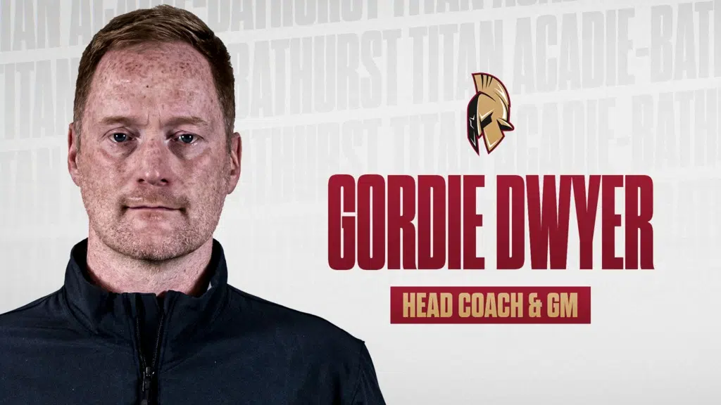 Gordie Dwyer To Coach Acadie-Bathurst Titan