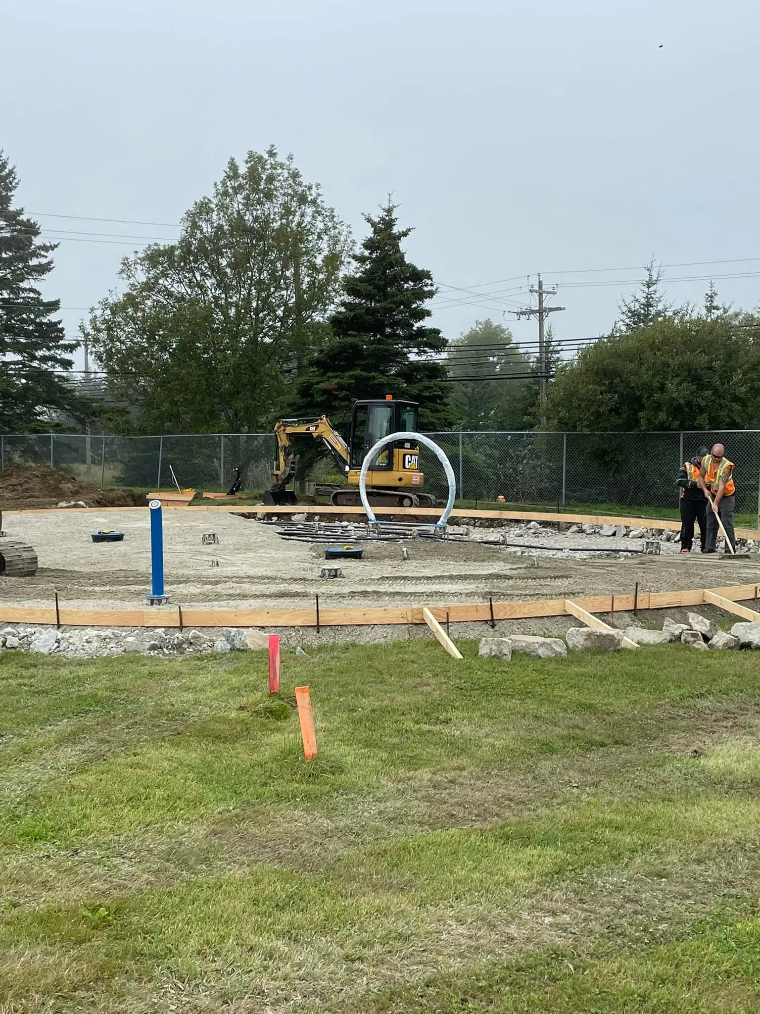 Construction Of Yarmouth Splash Park Underway