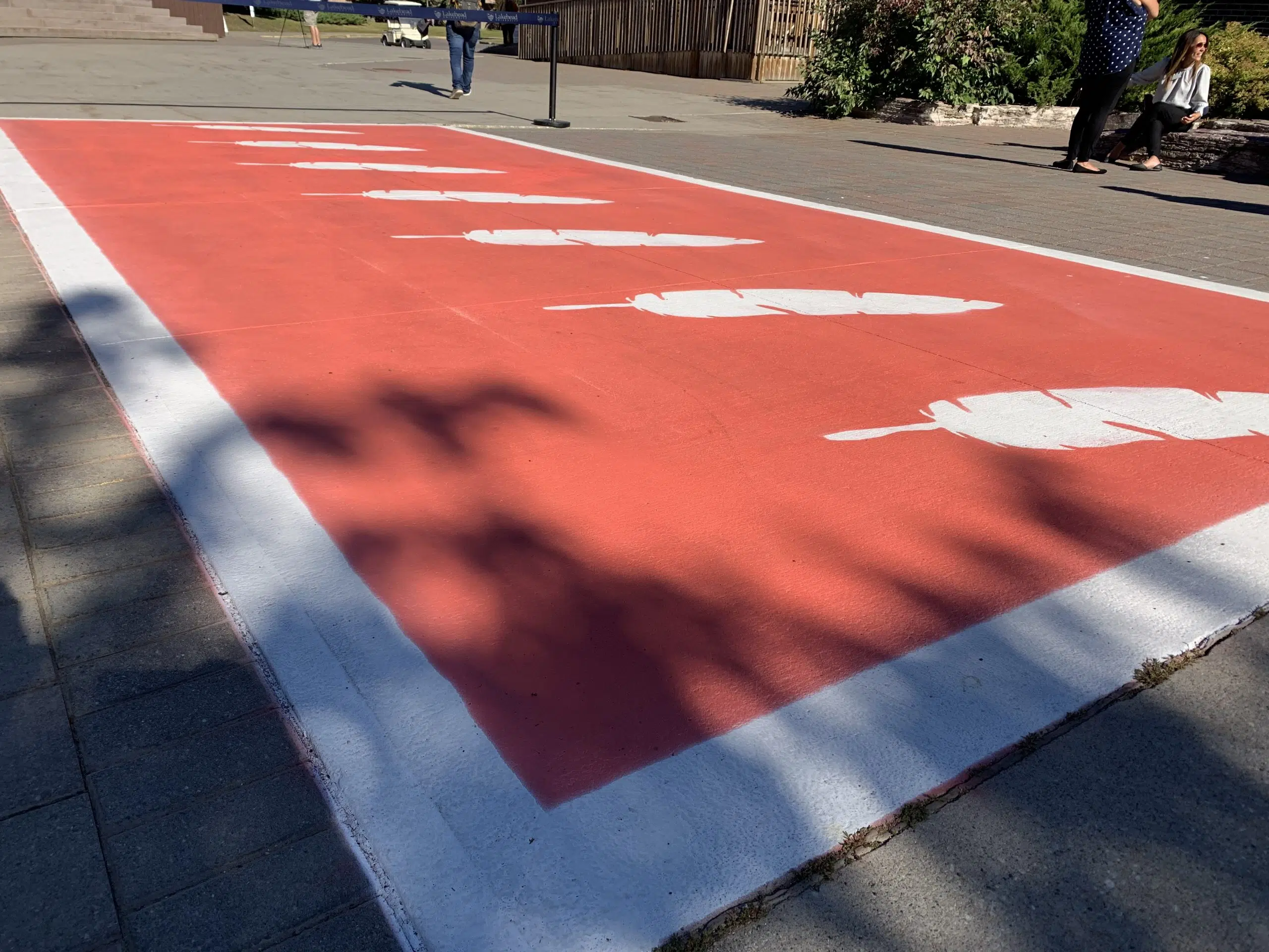 Crosswalk Dedicated At LU For Truth and Reconciliation