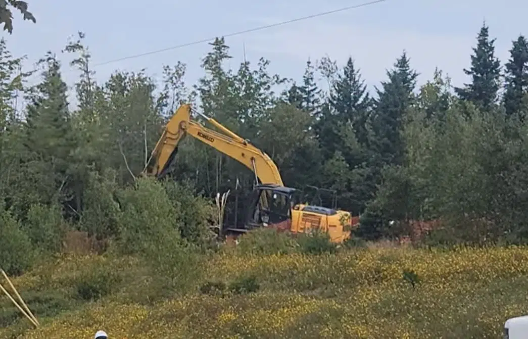 Protesters clash with police over construction near Dartmouth wetland