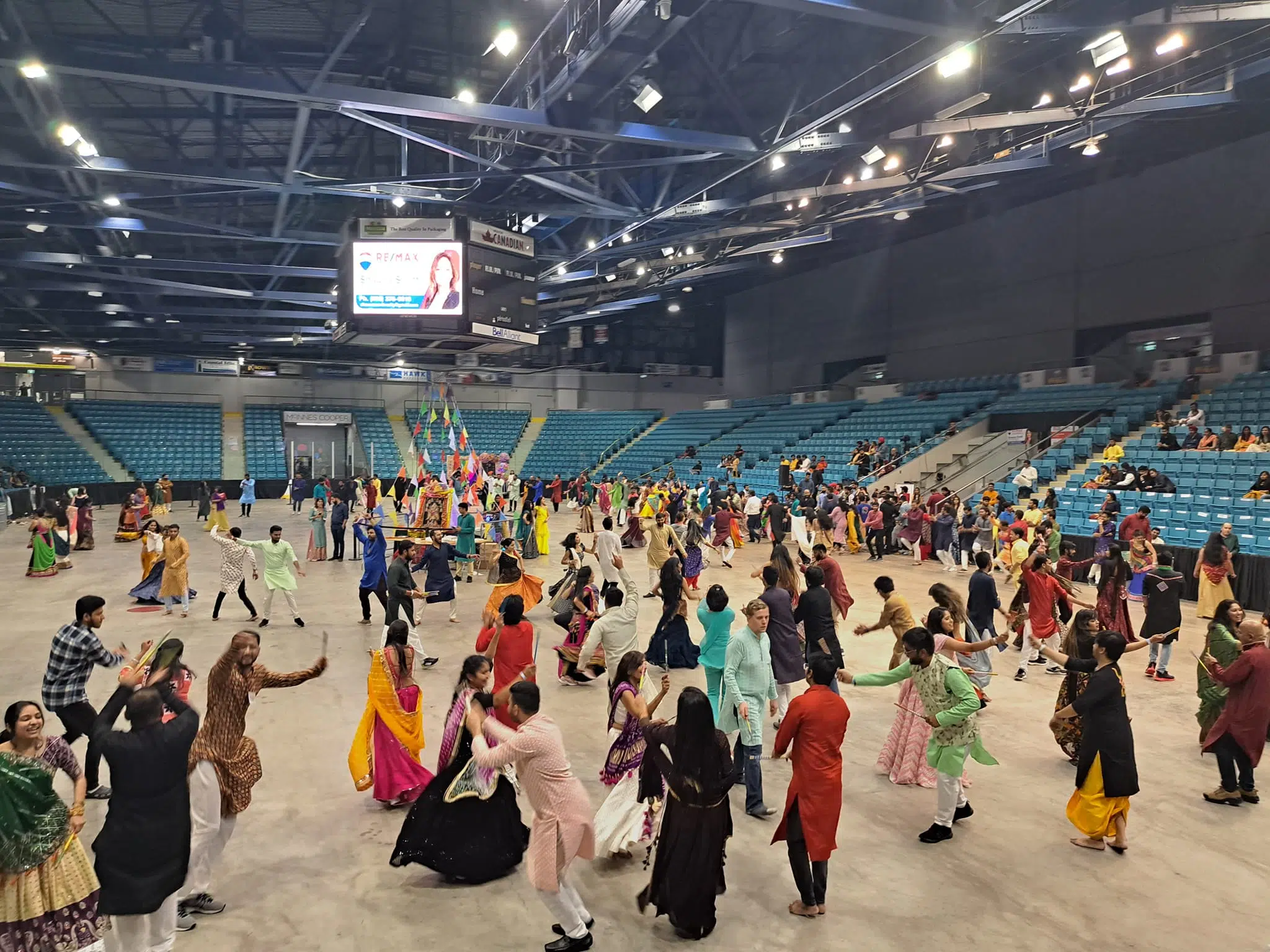 Hundreds Dance And Celebrate Navratri In Moncton
