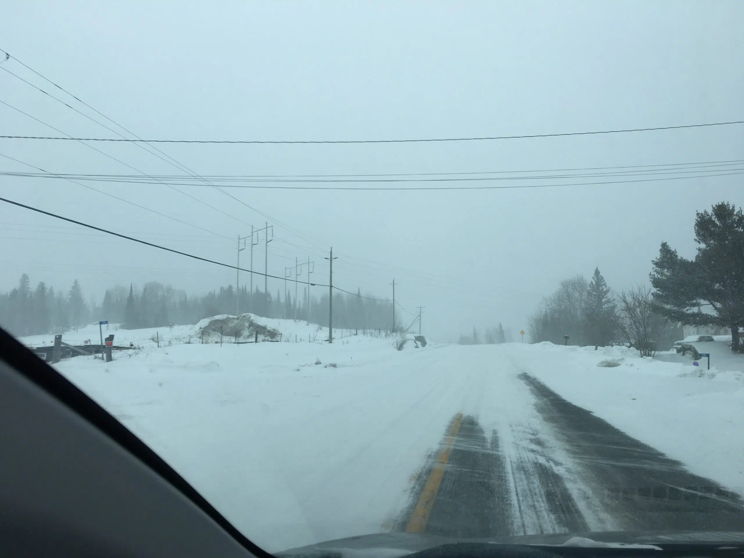 All Highways Open But Snow-Covered