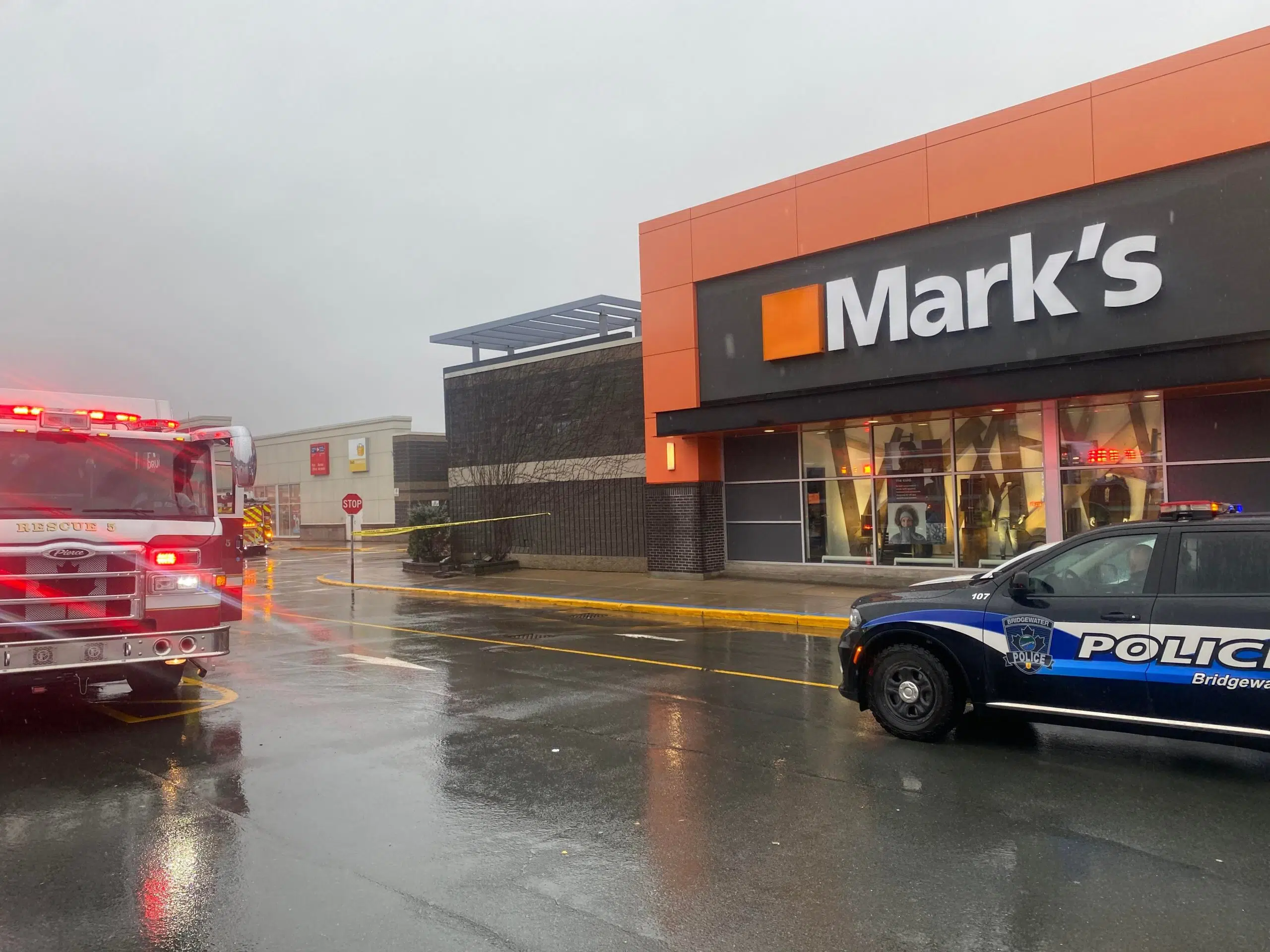 South Shore Centre Struck by Motorist