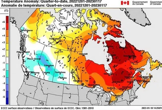 January Could Be Warmest Ever In N.B.