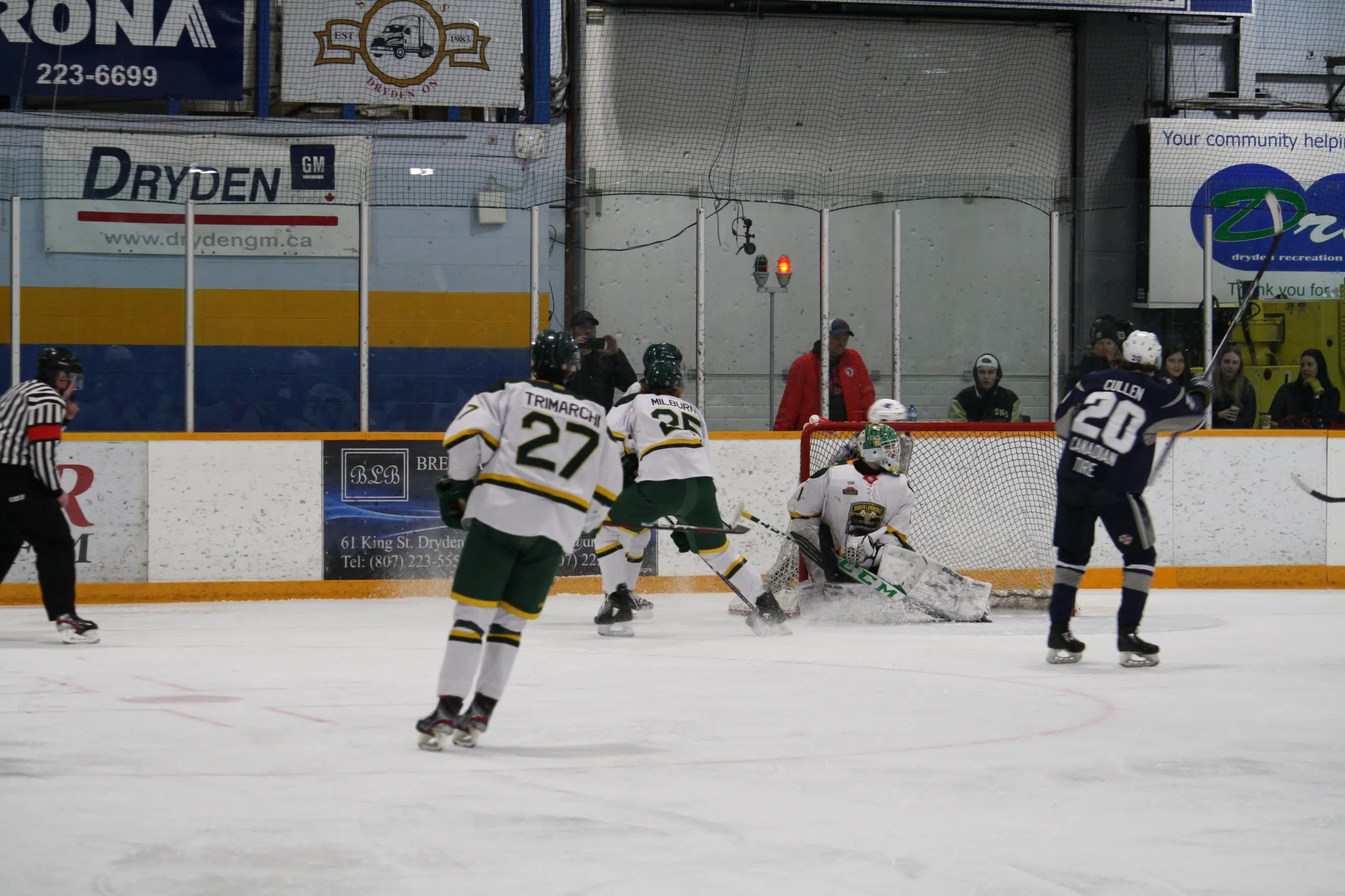 Ice Dogs Edge The Bombers