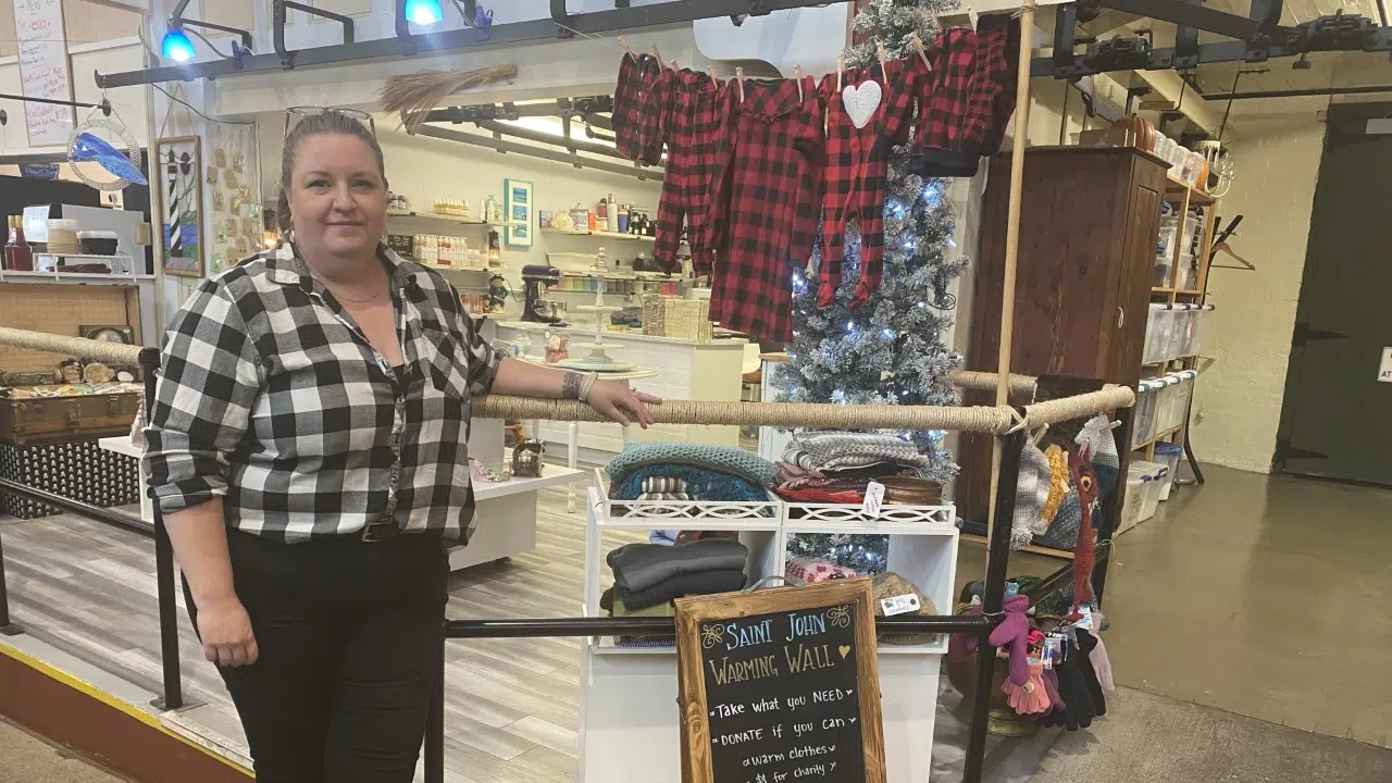 Business Owner Launches 'Warming Wall' To Give Back