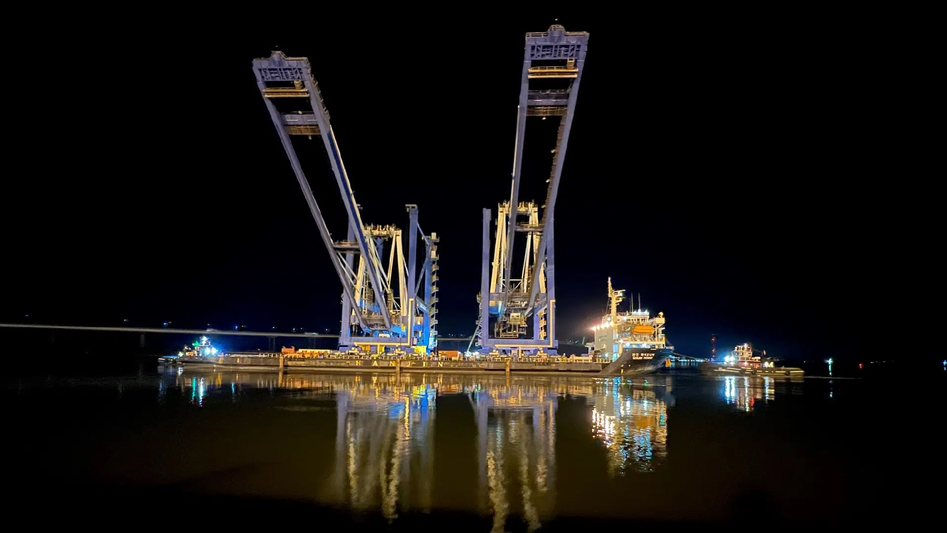 Two More Container Cranes To Arrive Friday In Saint John