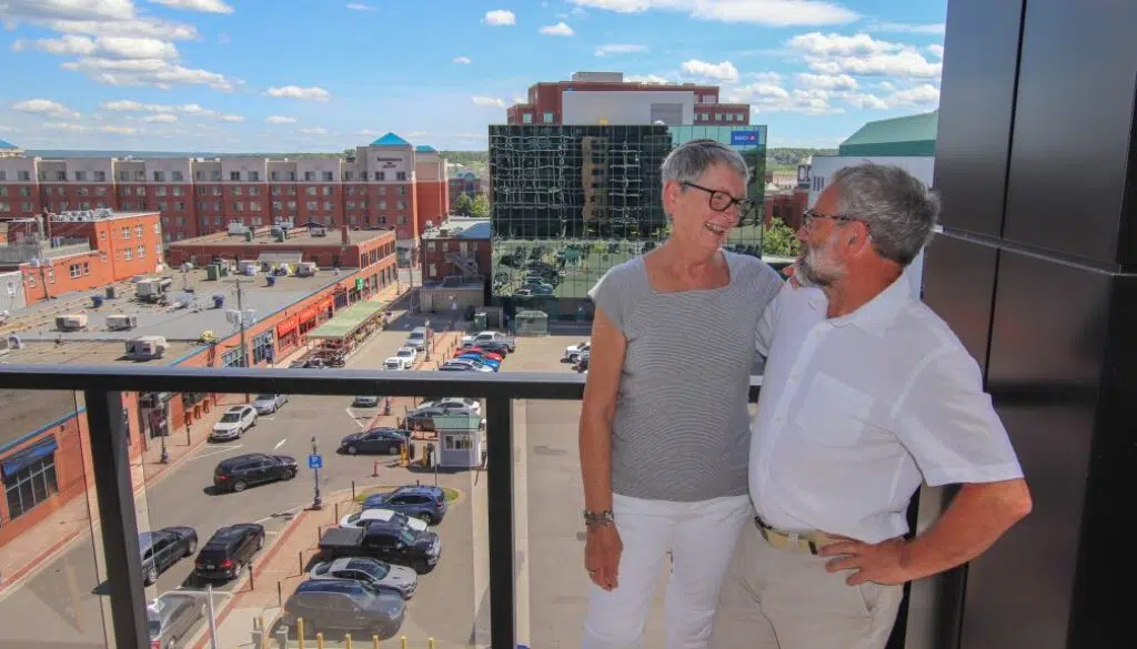 Developer crowns downtown Moncton development with rooftop patio