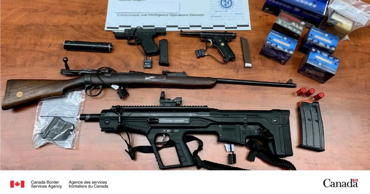 N.B. Man Charged After Firearms Seizure: CBSA | Country 94