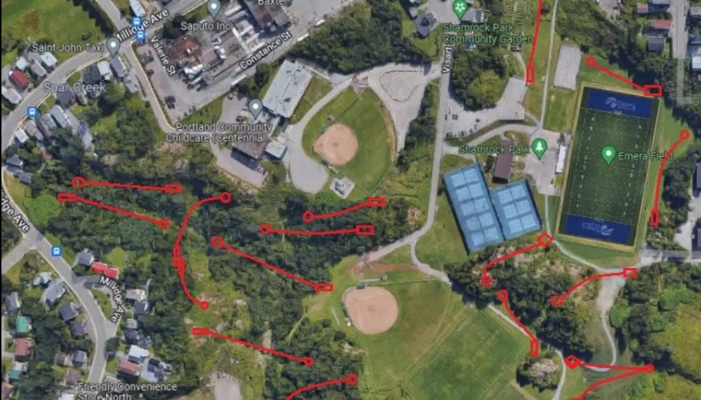 Saint John's first disc golf course