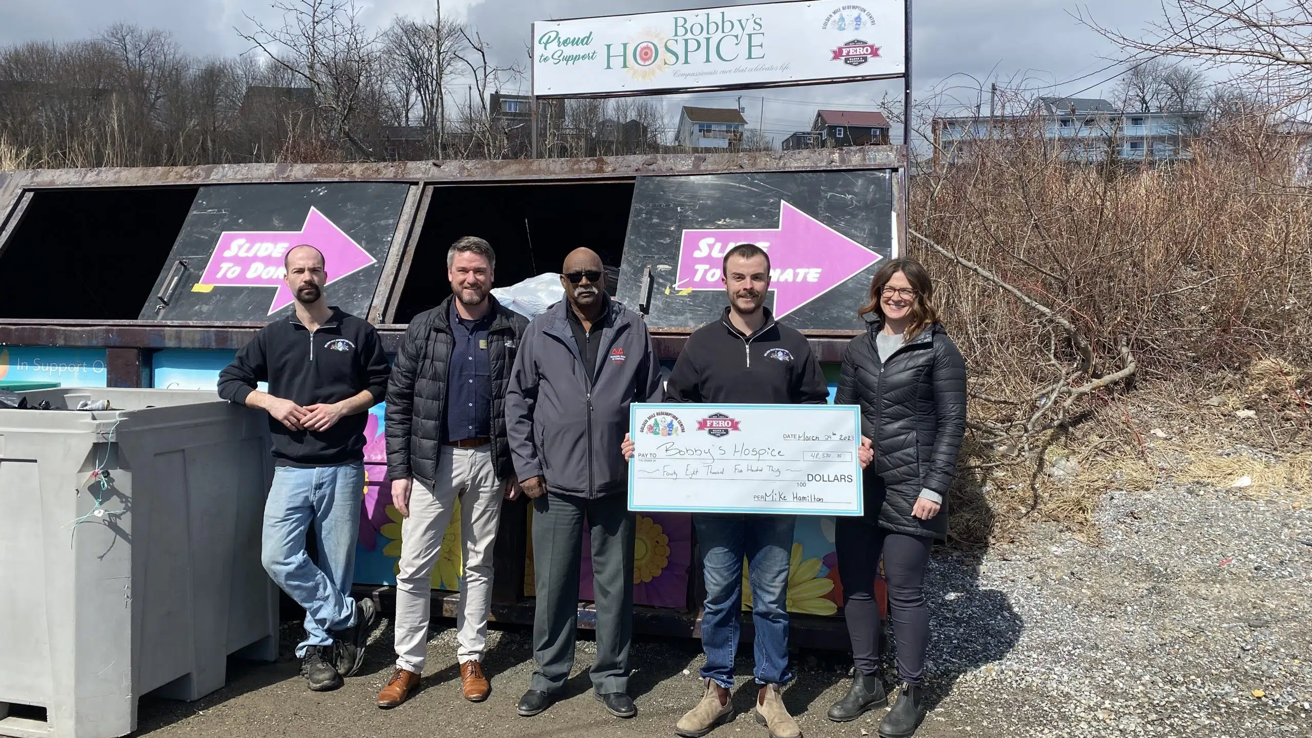 Golden Mile Redemption donates $48K to Bobby's Hospice