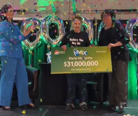 $31 million Lotto Max winner got ticket as a birthday present