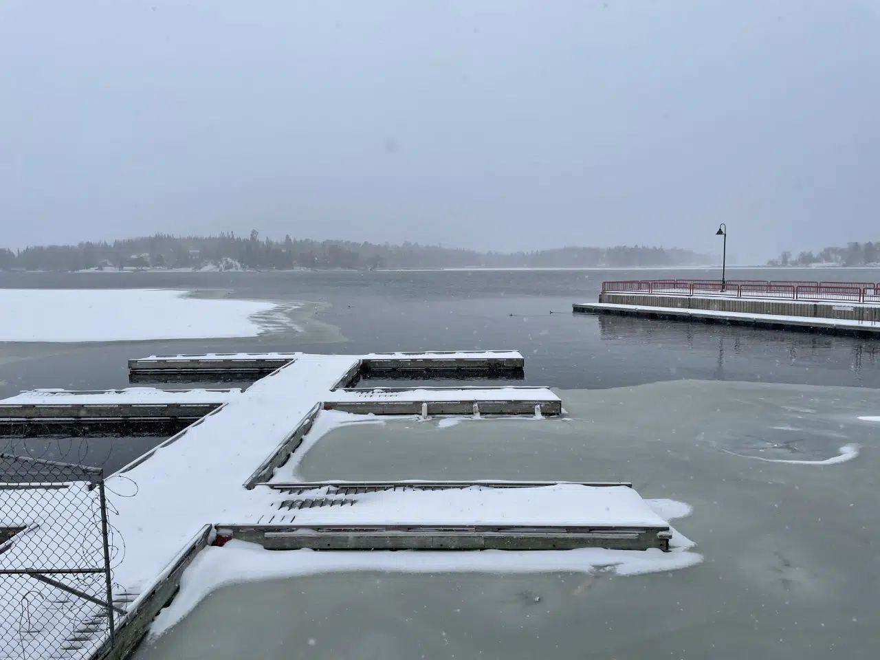 Control Board monitoring water levels after snow system