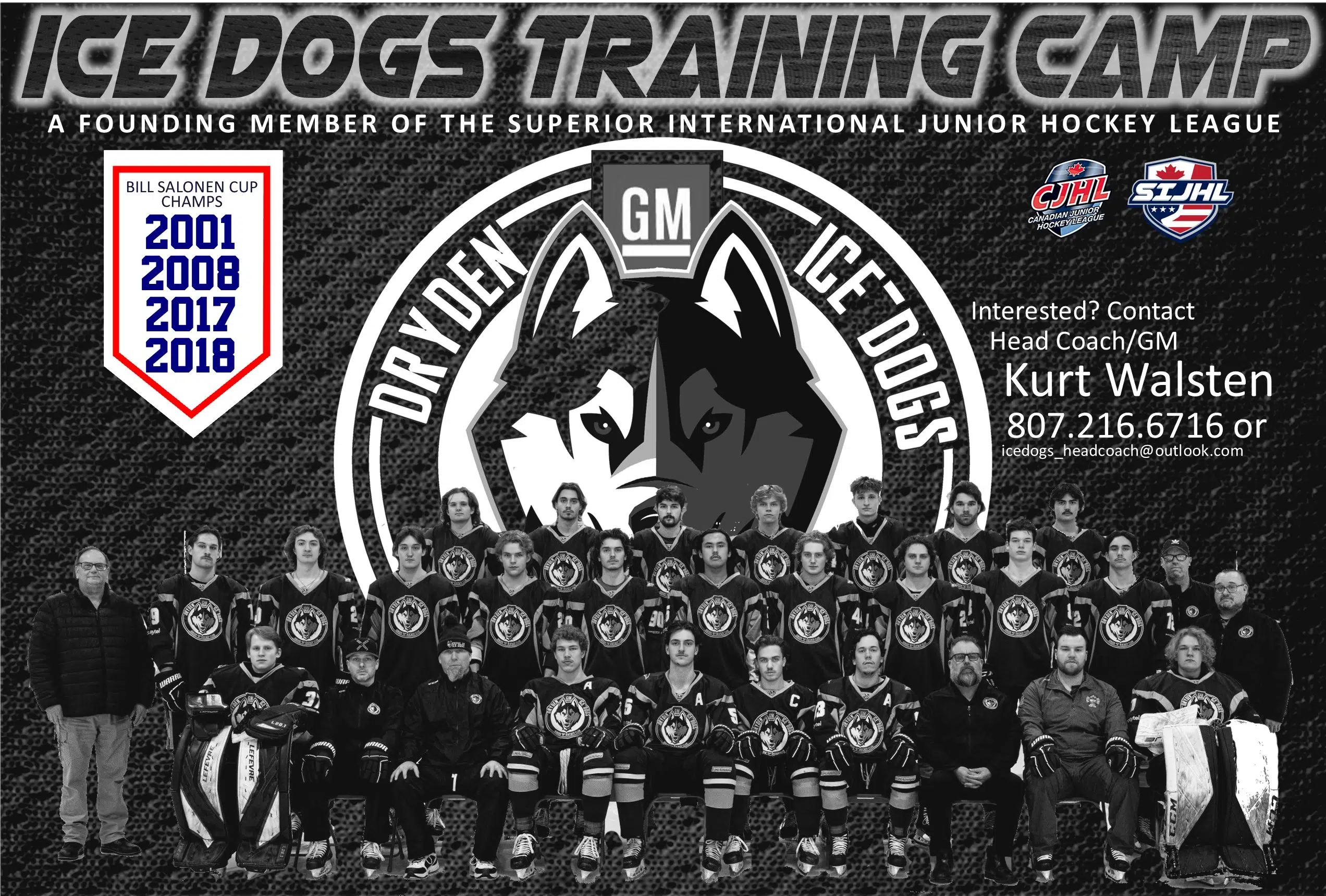 Ice Dogs Announce training camp dates