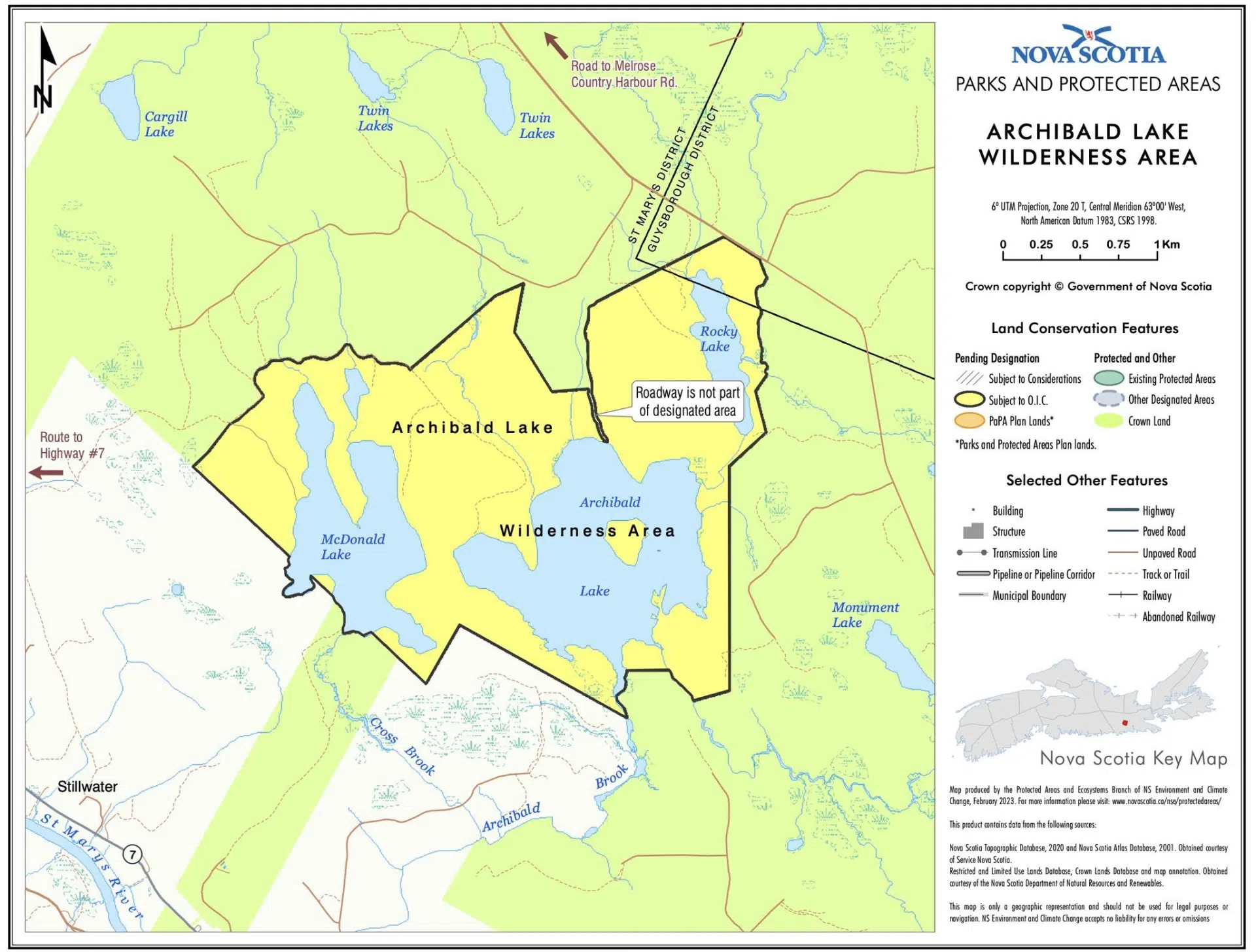 Ecology Action Centre Applauds Protected Archibald Lake Wilderness Area