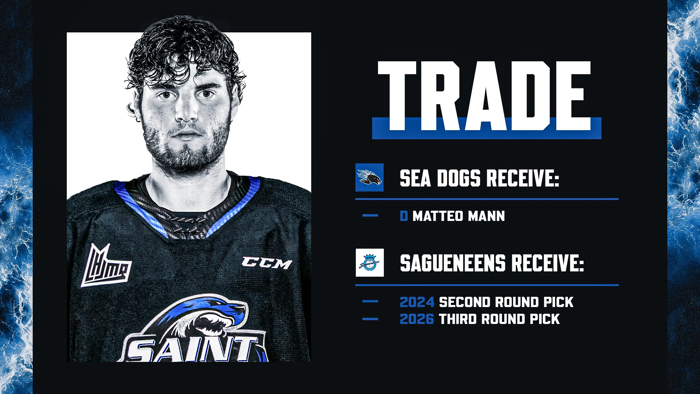 Sea Dogs acquire Philadelphia Flyers prospect