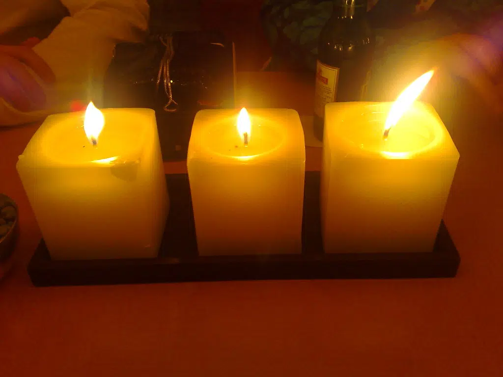 poweroutage #surrey #newton #nopower #candles