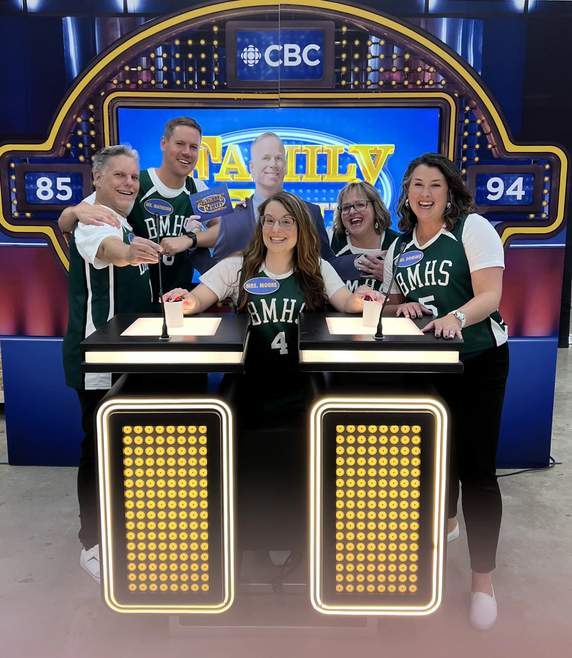 BMHS teachers chosen for Family Feud Canada: Teachers' Week