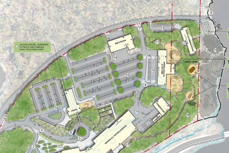Draft designs of a new hospital released - Vimarsana News
