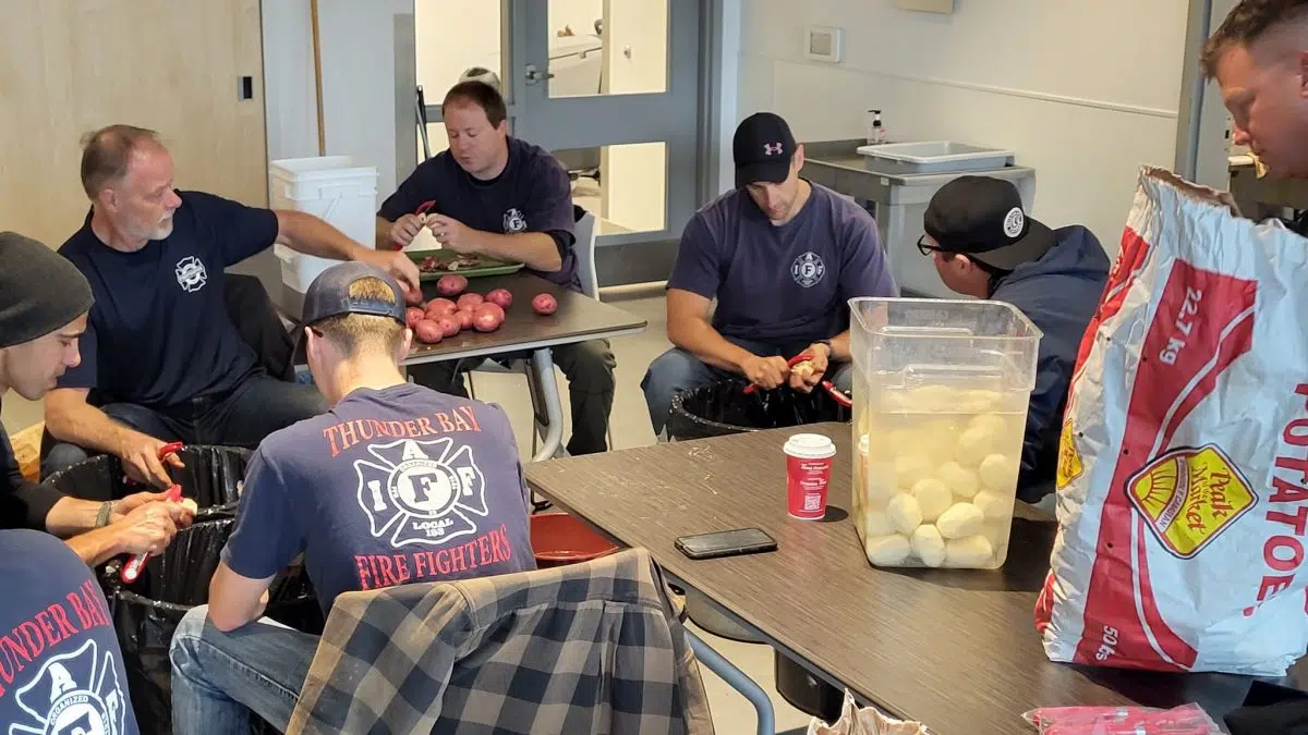 Thanksgiving meal preparations underway at Salvation Army Country 105