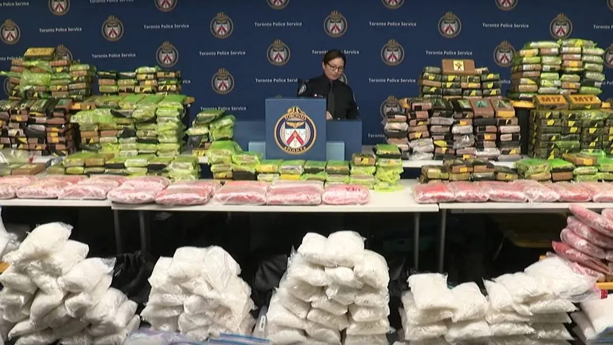 Toronto police make city’s largest ever drug bust CKBW