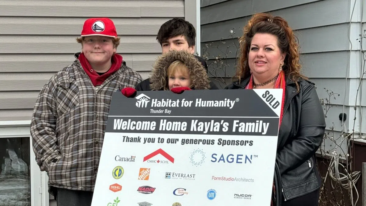 Habitat for Humanity passes on the keys Country 105 Thunder Bay's