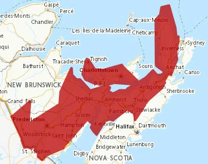 Freezing rain and snow to end the week in Maritime provinces