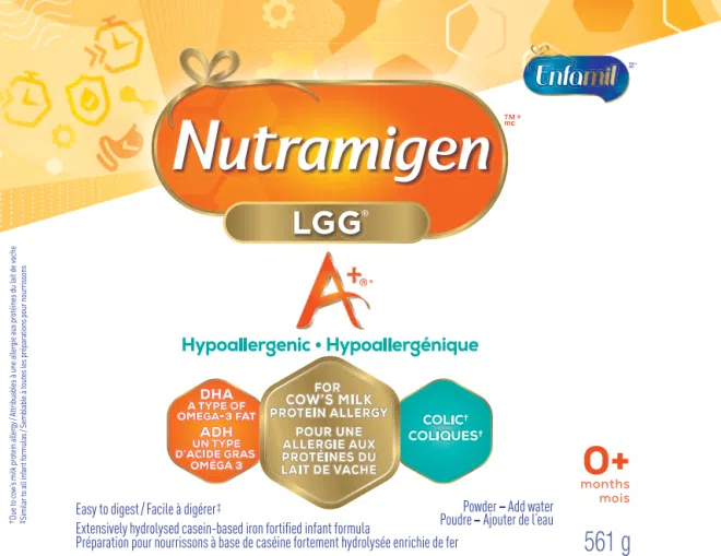 Health Canada recalls infant formula due to possible bacteria