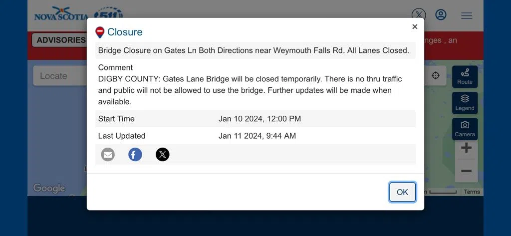 Meeting coming up on Gates Lane Bridge