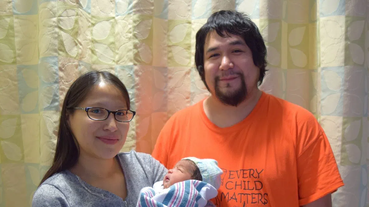 It’s a boy! First baby of 2024 arrives in Sioux Lookout CKDR