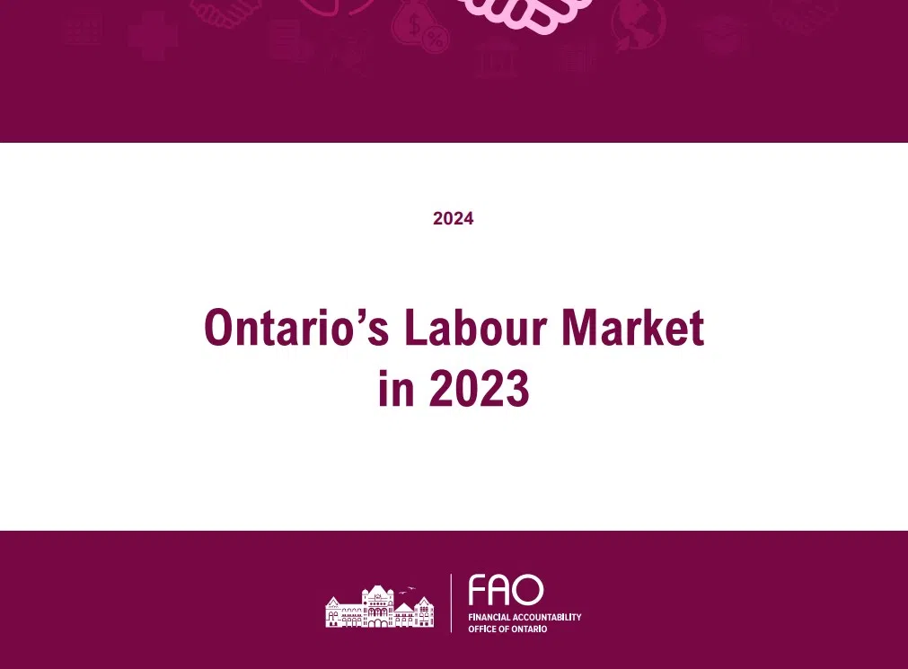 FAO finds job growth in Ontario slowing