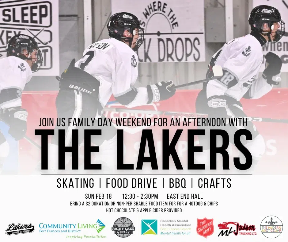 Community Living/Lakers team for weekend event