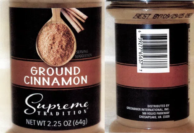 Canadian authorities monitoring cinnamon recall in U.S.