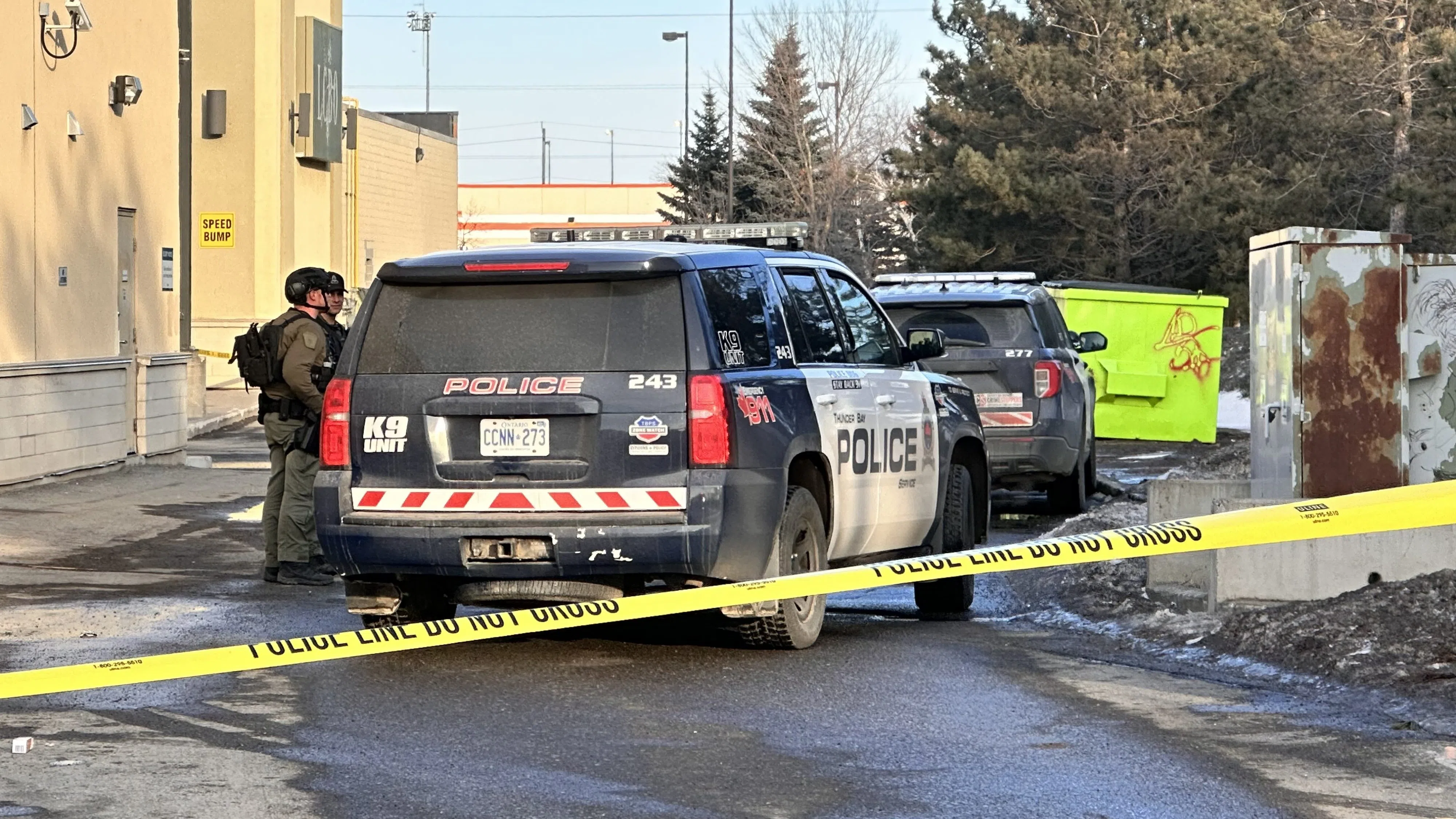 Man struck by projectile in Thunder Centre incident