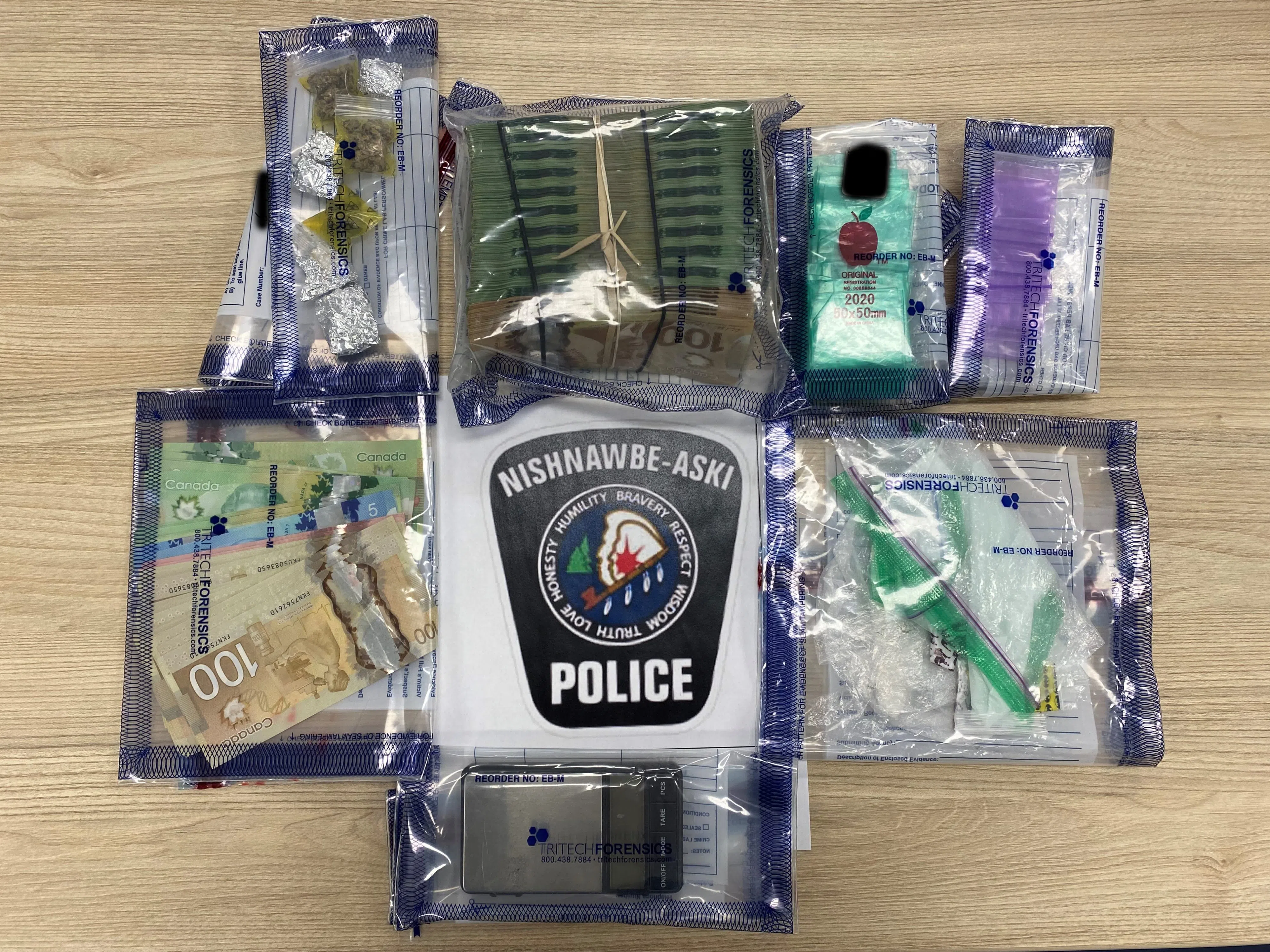 $30k in cash & drugs seized along with 3 arrests in Sandy Lake
